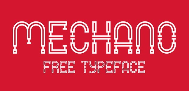 MECHANO Typeface